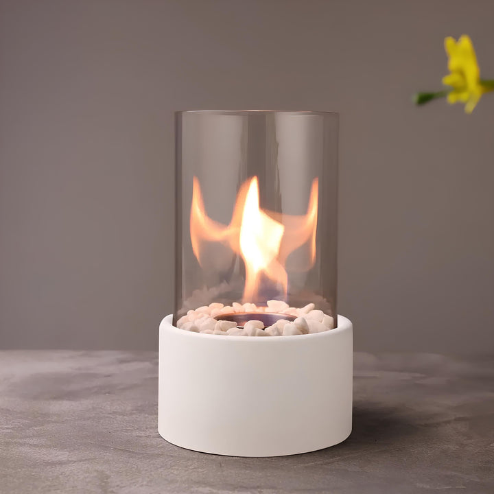 BowLift | Table Lamp Glass Oil Flame Burner