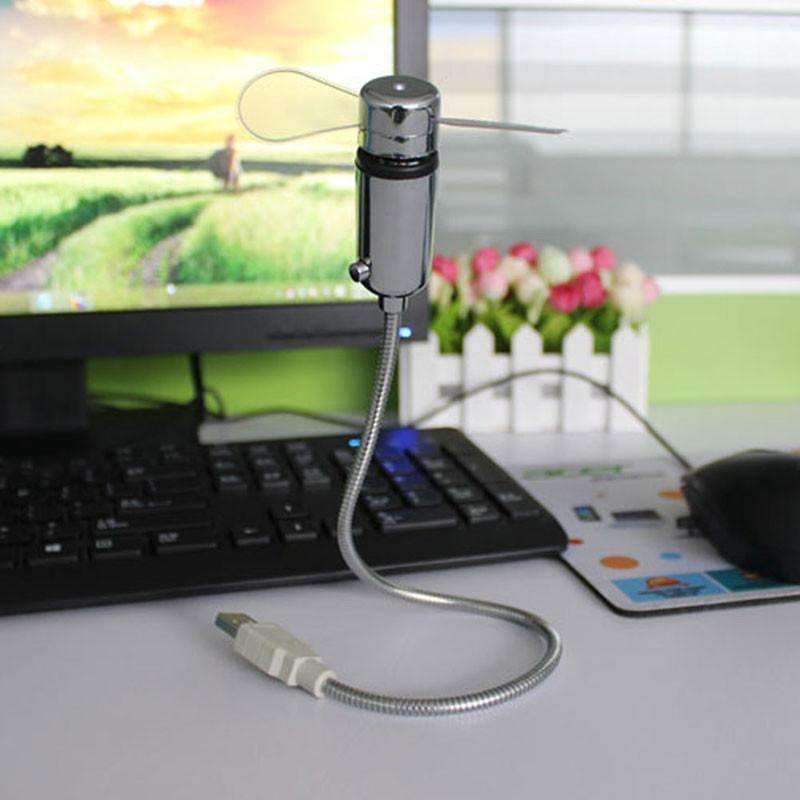 BowLift | Mini LED Light USB Fan Clock High Quality