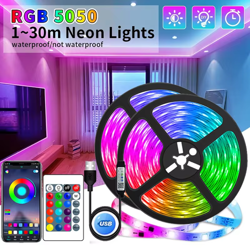 BowLift | USB LED STRIP WITH COLOUR CHANGING - RGB LIGHT FOR ROOM DECORATION & TV BACKLIGHTING