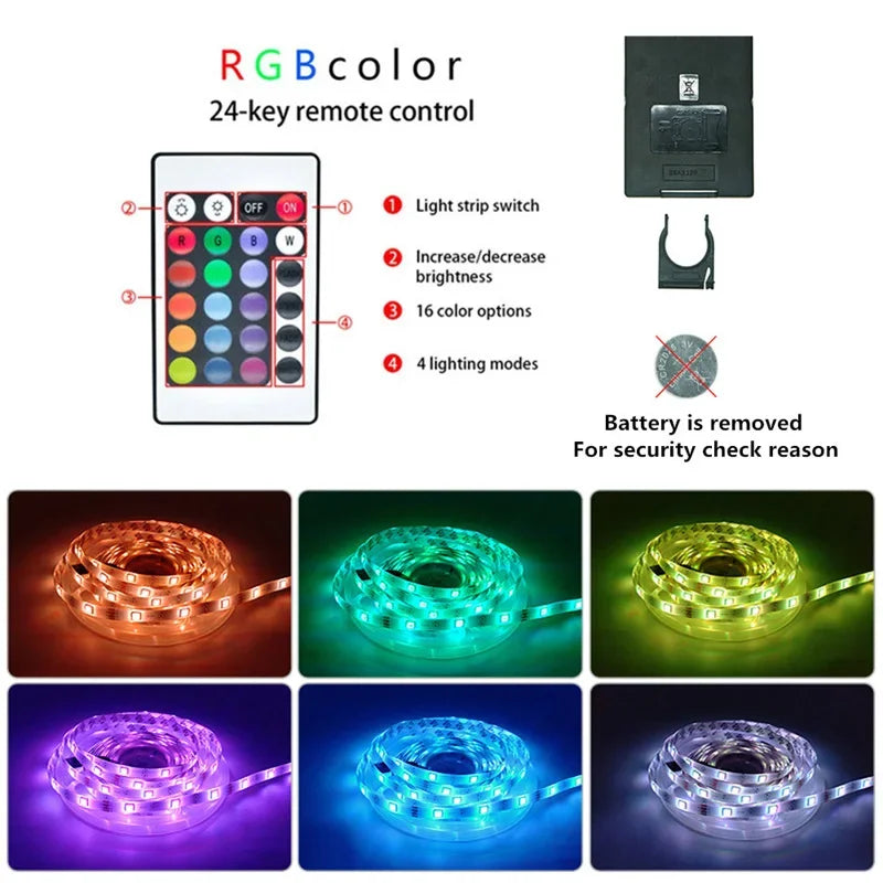 BowLift | USB LED STRIP WITH COLOUR CHANGING - RGB LIGHT FOR ROOM DECORATION & TV BACKLIGHTING