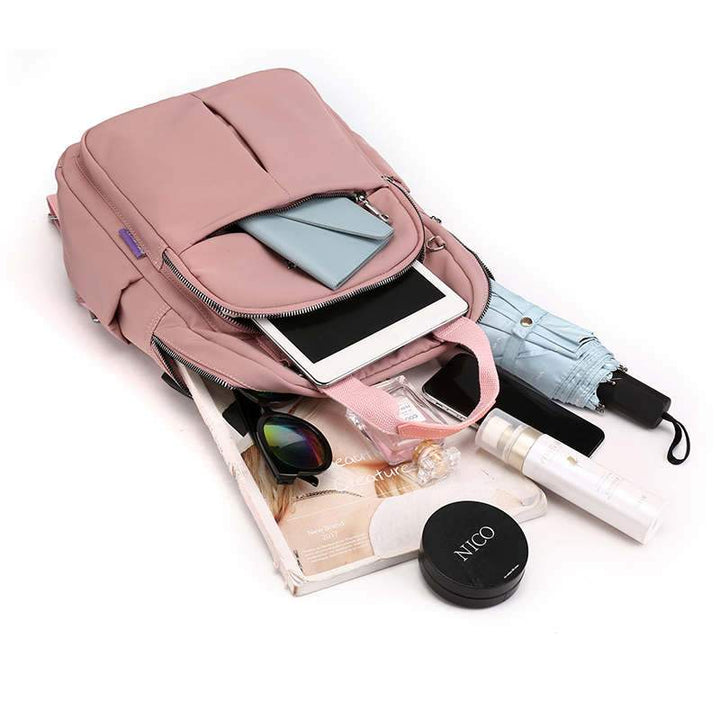 Water-Resistant USB Charging Anti-Theft Backpack – Multi-Compartment Design | Bowlift