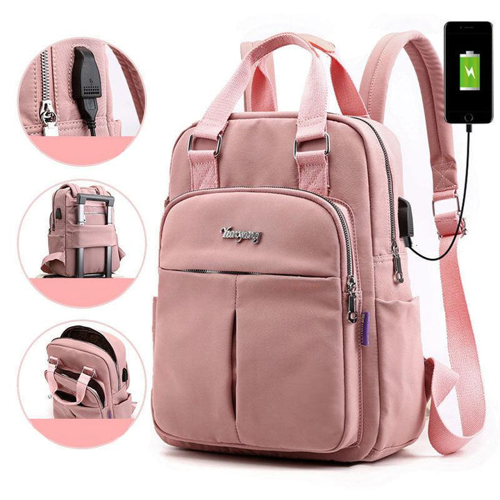 Water-Resistant USB Charging Anti-Theft Backpack – Multi-Compartment Design | Bowlift