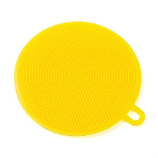 BowLift | IcoolGadget Multifunction Silicone Dish Bowl Scouring Pad Magic Wash Brushes Kitchen Pot Cleaning Washing Tool Kitchen Cleaning Brush