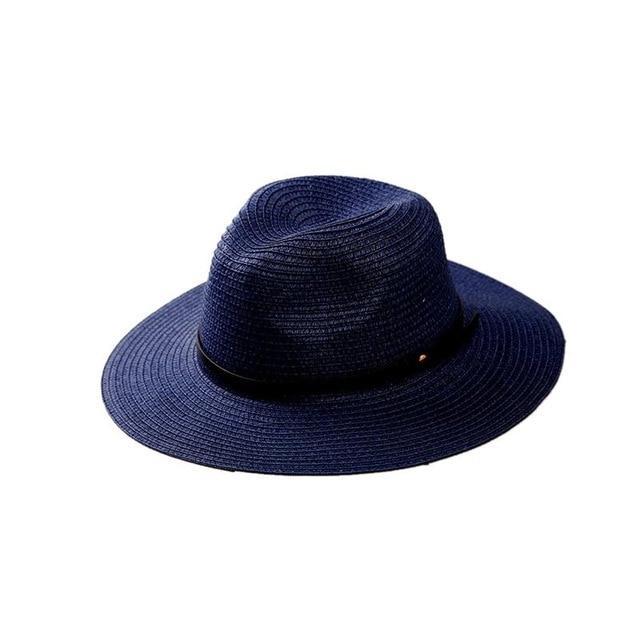 BowLift | Women's Wide Brim Straw Panama Roll Up Hat