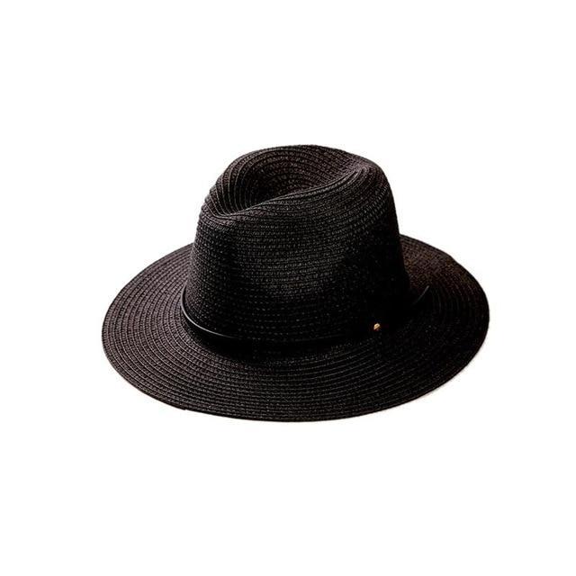 BowLift | Women's Wide Brim Straw Panama Roll Up Hat
