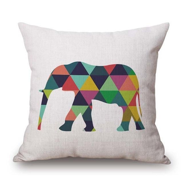 BowLift | Geometric Animal Cushion Cover