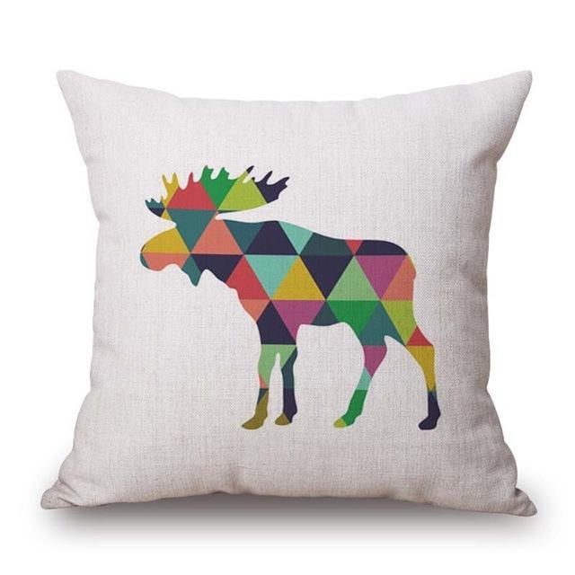 BowLift | Geometric Animal Cushion Cover