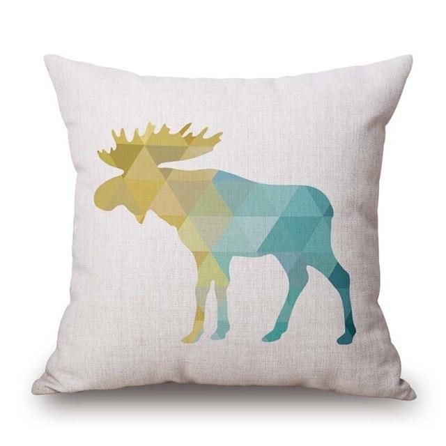 BowLift | Geometric Animal Cushion Cover