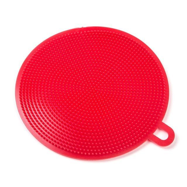 BowLift | IcoolGadget Multifunction Silicone Dish Bowl Scouring Pad Magic Wash Brushes Kitchen Pot Cleaning Washing Tool Kitchen Cleaning Brush