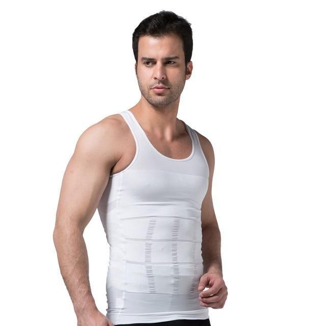 BowLift | Mens Slimming Body Shaping Stretchy Shaper Corset Underwear Magic Vest