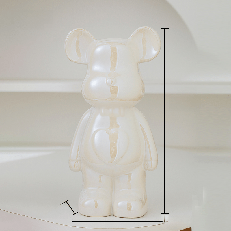 BowLift | Elegant Teddy Bear Figure for Modern Decoration