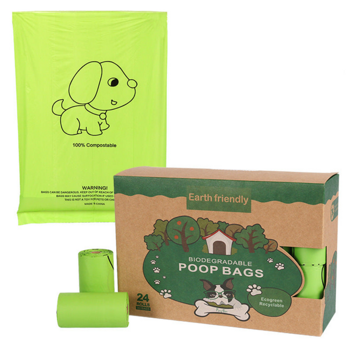 120 Poop Bags with Dispenser Bowlift