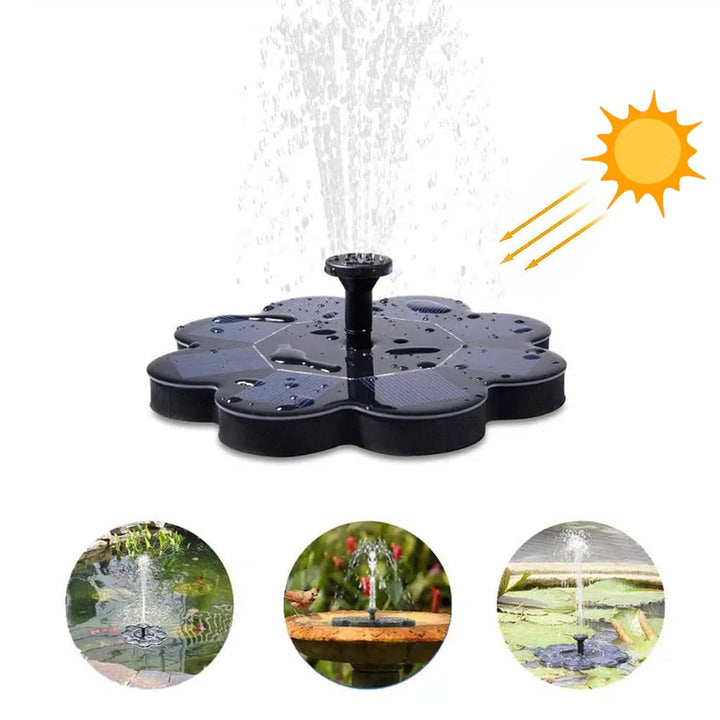 Solar-powered fountain (floating) | Bowlift
