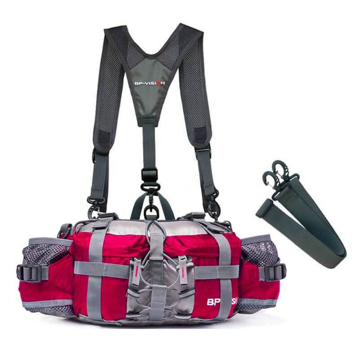 BowLift | Waterproof Hiking Waist Bag with Bottle Holder