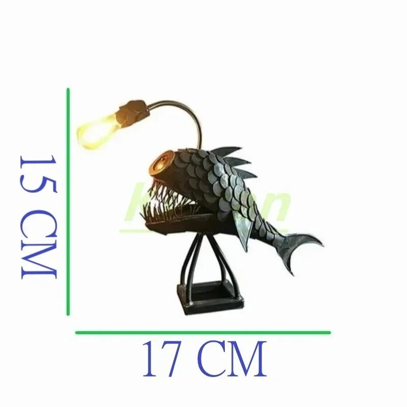 BowLift | Steampunk Angler Fish Lamp – Cool & Unusual Floor Lamp for Your Home