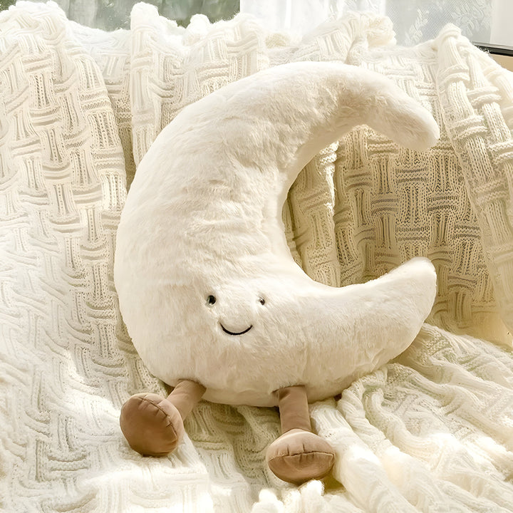 CloudMoon Cushion - Soft Moon and Sun Tatami Cushion | Bowlift