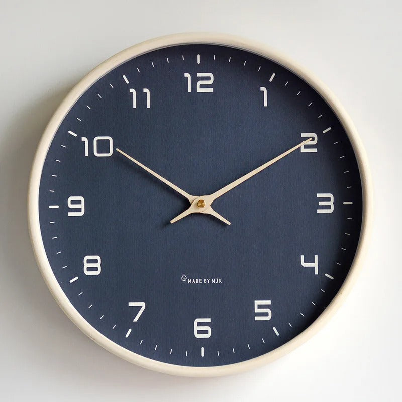 BowLift | Minimalistic Wall Clock | Metal & Resin