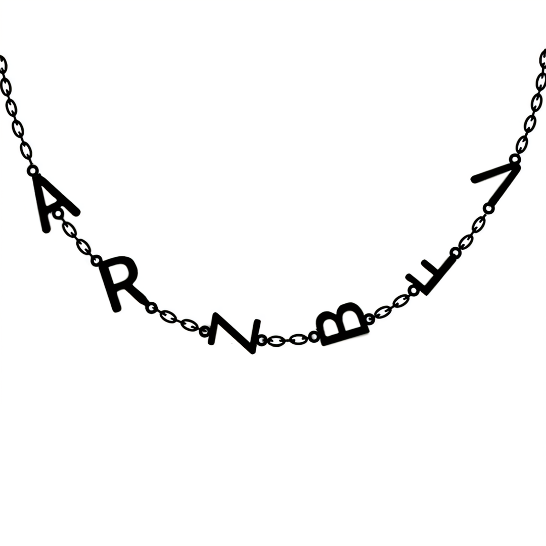 BowLift | Personalized Off Center Letter Necklace