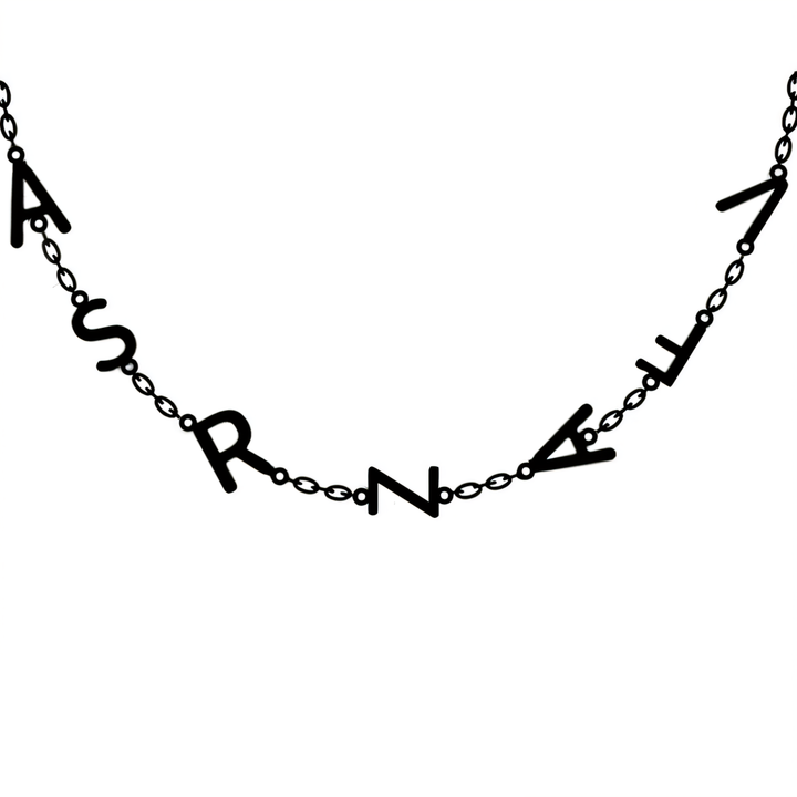BowLift | Personalized Off Center Letter Necklace