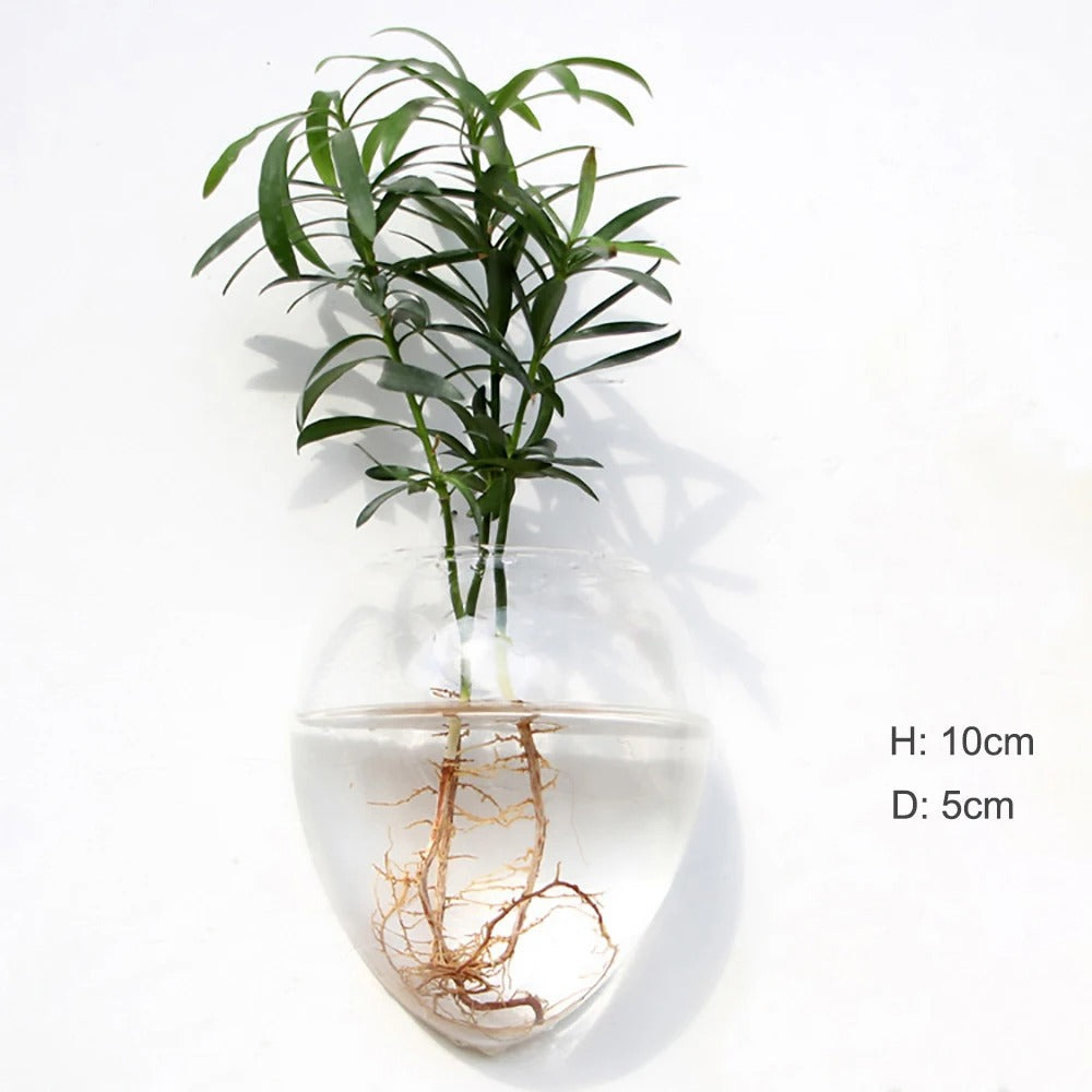 BowLift | Wall vase made of glass