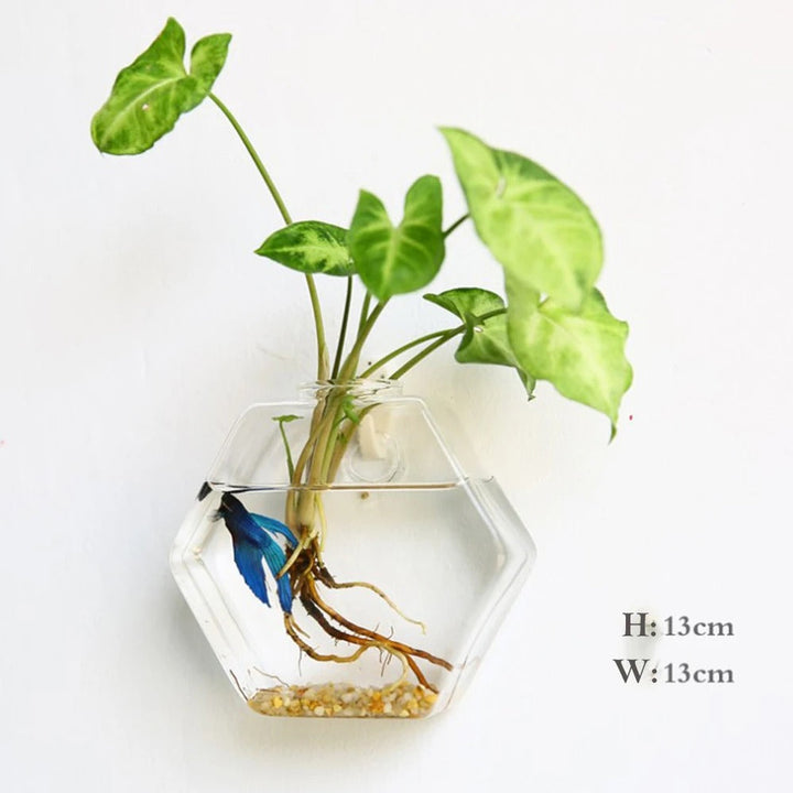 BowLift | Wall vase made of glass