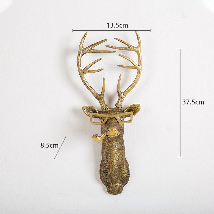 BowLift | Realistic Frankie Deer Head Wall Mount for Rustic Home Decor & Cabin Wall Art