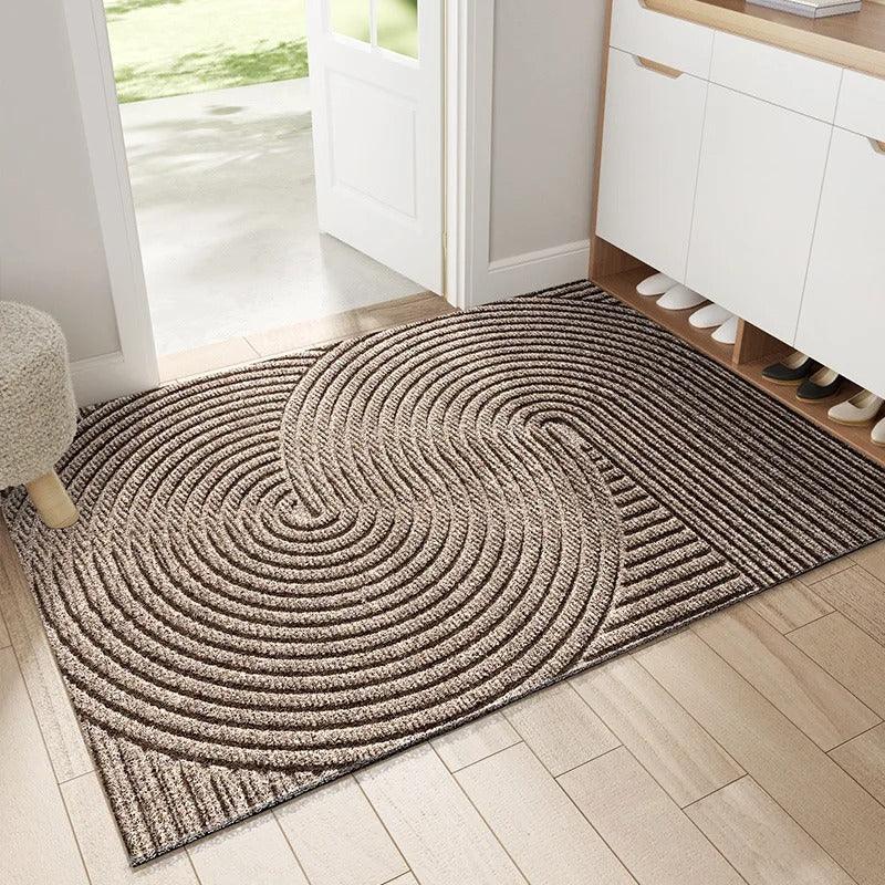 BowLift | Modern, Nordic-style PVC doormat │ Non-slip doormat for the entrance area │ Sand-removing foot mat