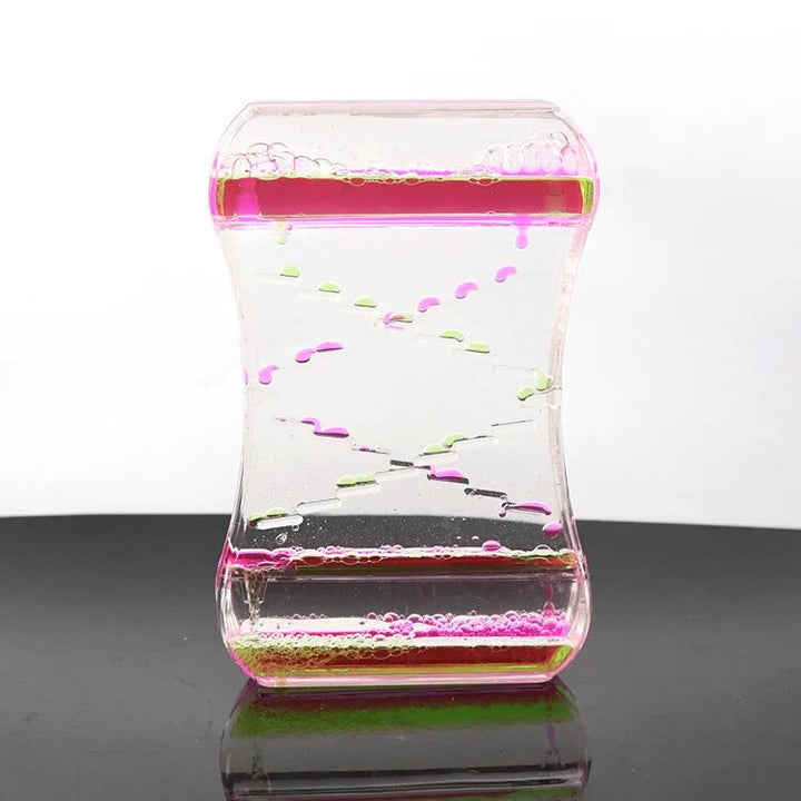 BowLift | Floating Liquid Hourglass