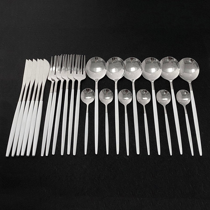 BowLift | RoyalGlimmer Gold Cutlery Set - Gold Cutlery Set for a Luxurious Table Decoration