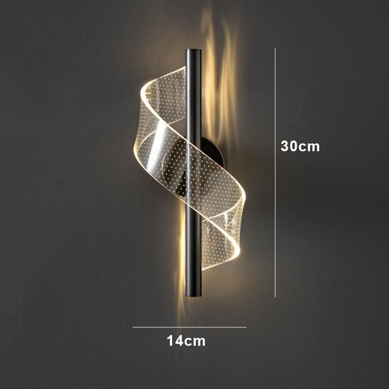 BowLift | Glasspilar Glass Candelabra LED Wall Sconce Light