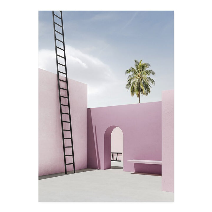Still Life Modern Building  - Canvas Wall Art Print | Bowlift
