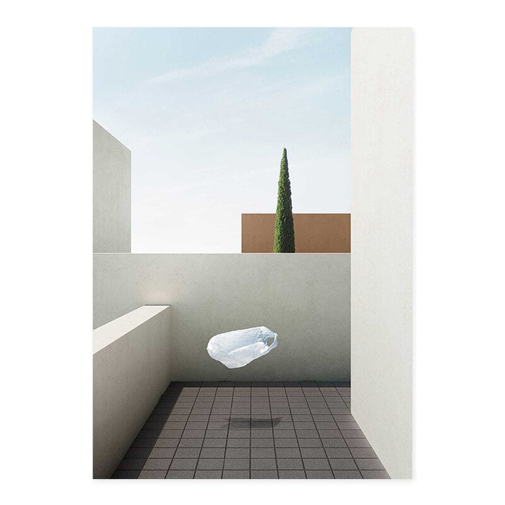 Still Life Modern Building  - Canvas Wall Art Print | Bowlift