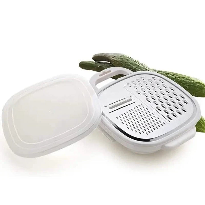 BowLift | Vegetable slicer with lid and draining basket
