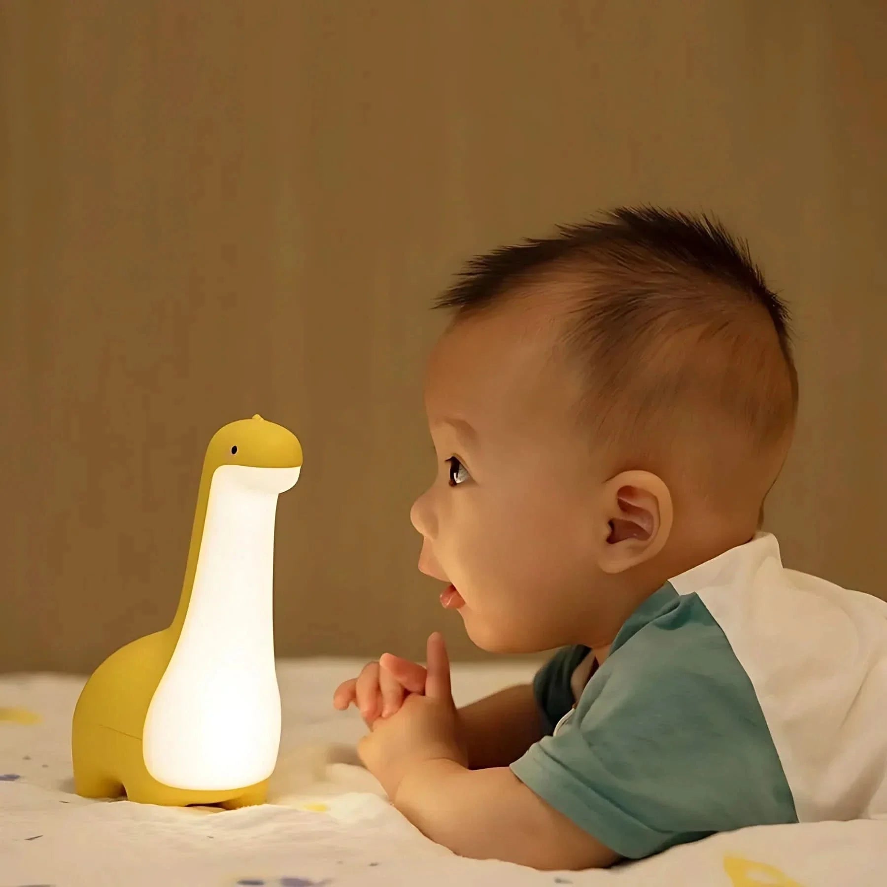 BowLift | LED Dinosaur Night Light for Kids with Soft Glow