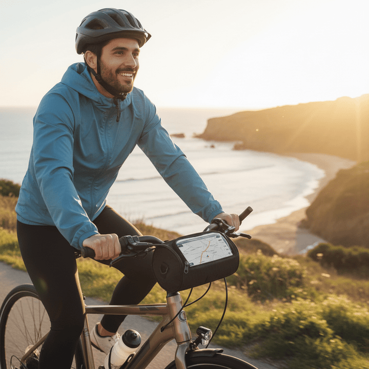 BowLift | VELOMATE BAG – Waterproof Bicycle Bag with Touchscreen Access