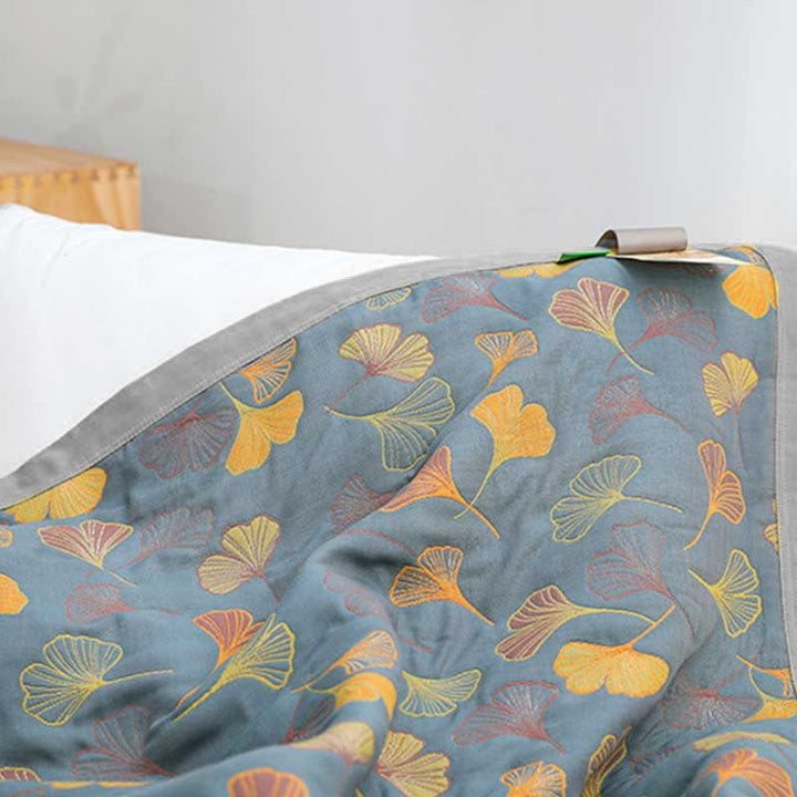 BowLift | Luxurious Duvet with Elegant Leaf Pattern – Premium Cotton