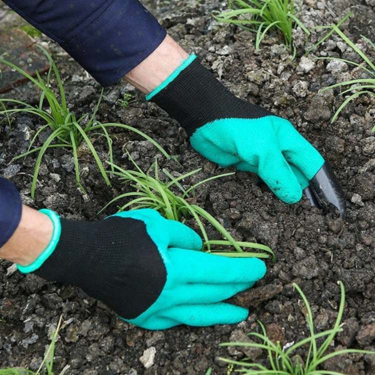 BowLift | Gardening Gloves with Removable Claws | Durable, Puncture-Resistant & Comfortable for Digging, Planting, and Raking