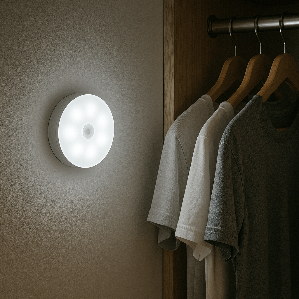 BowLift | Rechargeable Motion Sensor LED Light | Energy-Saving, USB Rechargeable & Ideal for Hallways, Stairs, Wardrobes & Cupboards