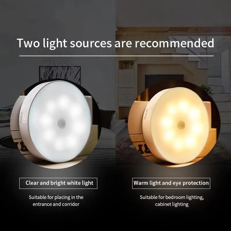 BowLift | Rechargeable Motion Sensor LED Light | Energy-Saving, USB Rechargeable & Ideal for Hallways, Stairs, Wardrobes & Cupboards