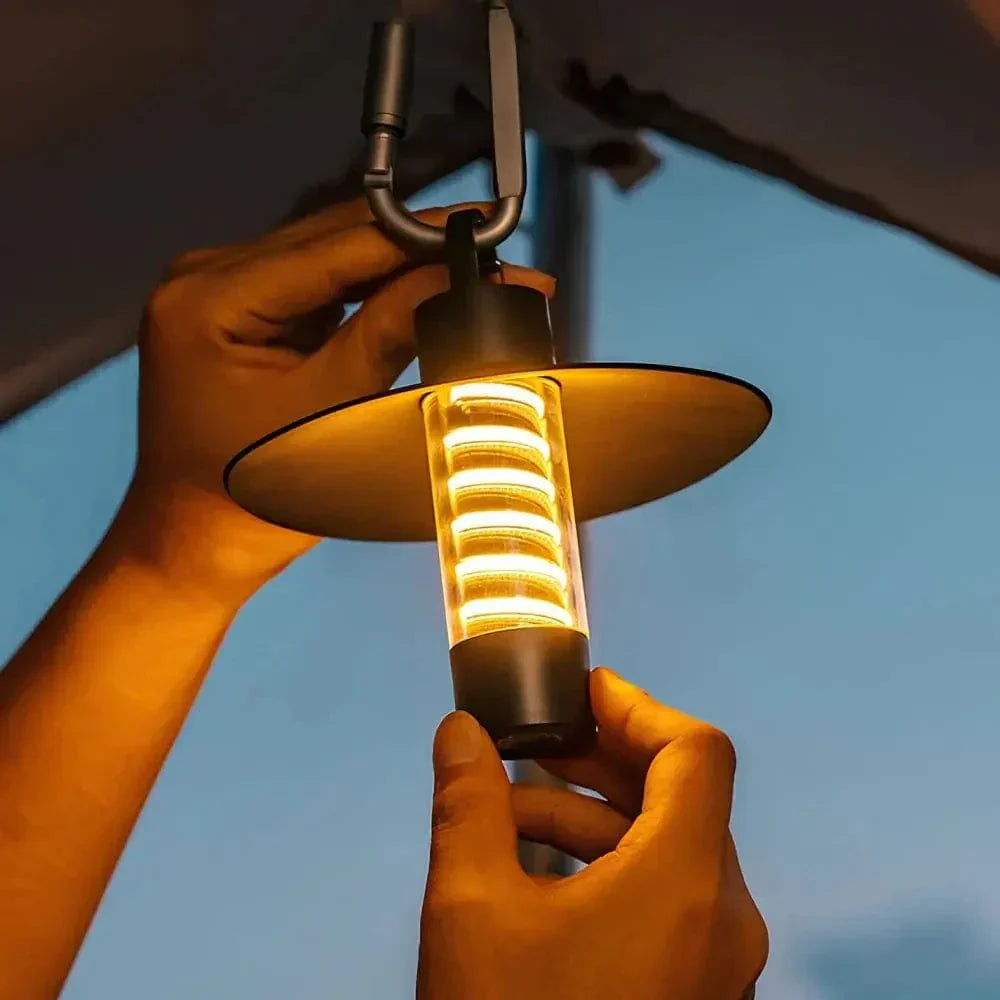 BowLift | Adjustable Rechargeable Camping Light | Waterproof, Portable & Ideal for Hiking and Outdoor Adventures