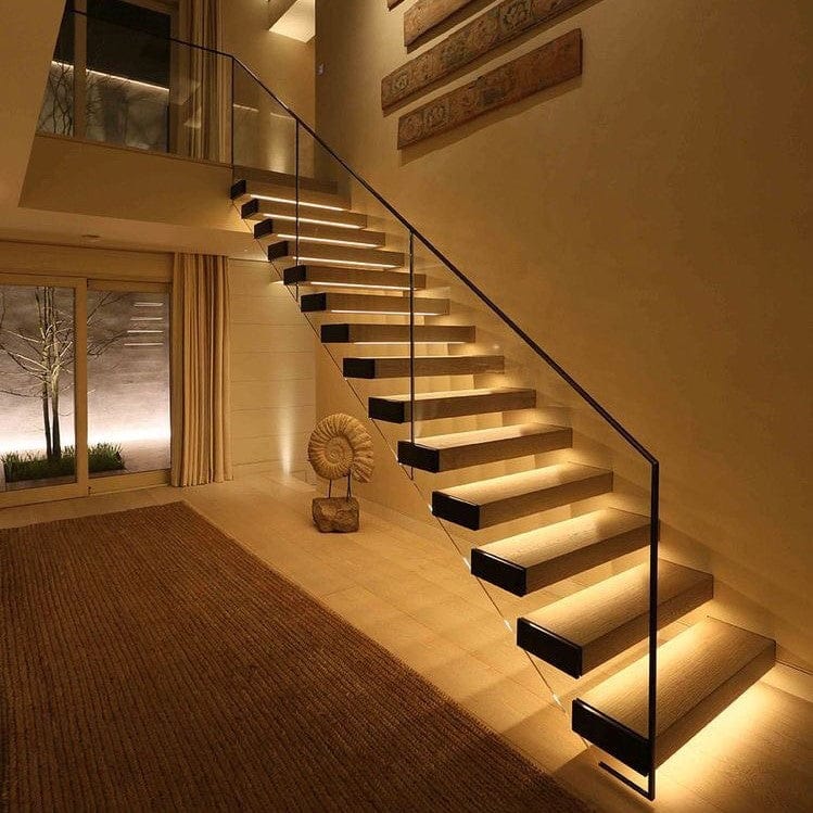 BowLift | Magnetic Motion Sensor Light | Modern Silver Design, USB Rechargeable & Easy to Install for Home Safety and Ambiance