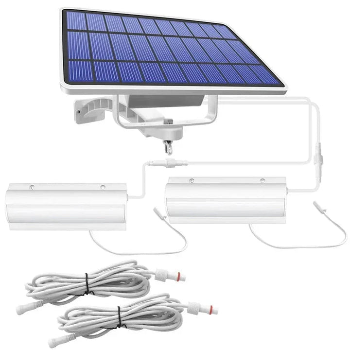 BowLift | Solar Pendant Outdoor Light | Dual or Single Head, IP65 Waterproof & Ideal for Patios, Barns, and Indoor Spaces