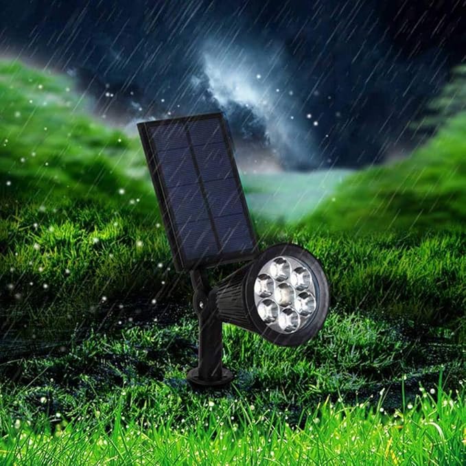 BowLift | Solar-Powered LED Garden Spotlight | Weather-Resistant, Adjustable & Ideal for Pathways, Patios & Outdoor Spaces