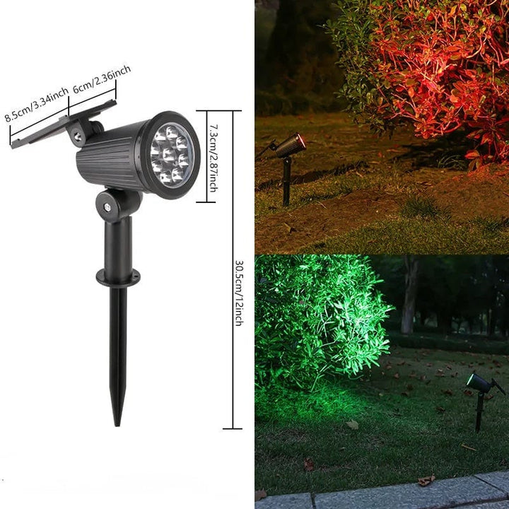 BowLift | Solar-Powered LED Garden Spotlight | Weather-Resistant, Adjustable & Ideal for Pathways, Patios & Outdoor Spaces