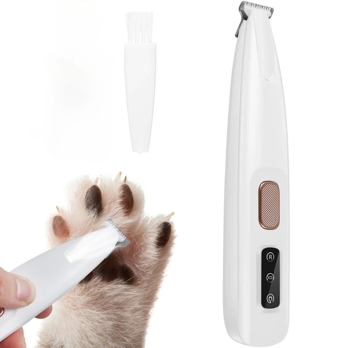 BowLift | FURFIX – Quiet LED Trimmer for Sensitive Paws and Precise Grooming