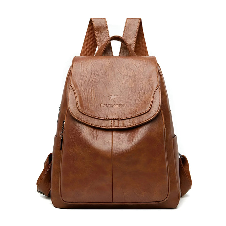 BowLift | Vintage Leather Women's Backpack - Isabella