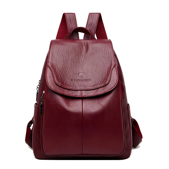 BowLift | Vintage Leather Women's Backpack - Isabella