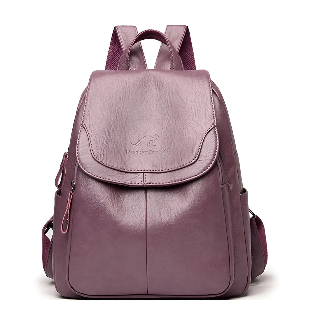 BowLift | Vintage Leather Women's Backpack - Isabella