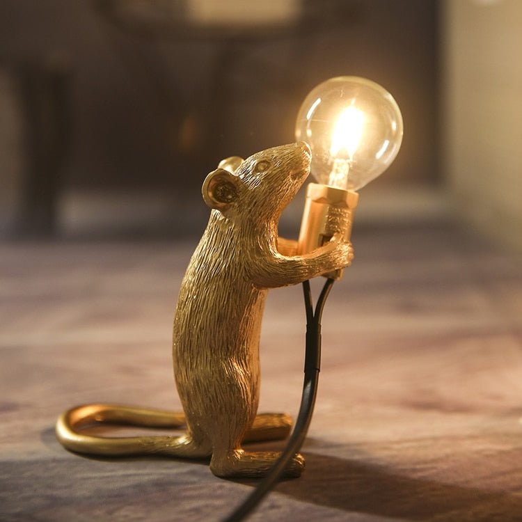 BowLift | Vintage Mouse LED Table Lamp