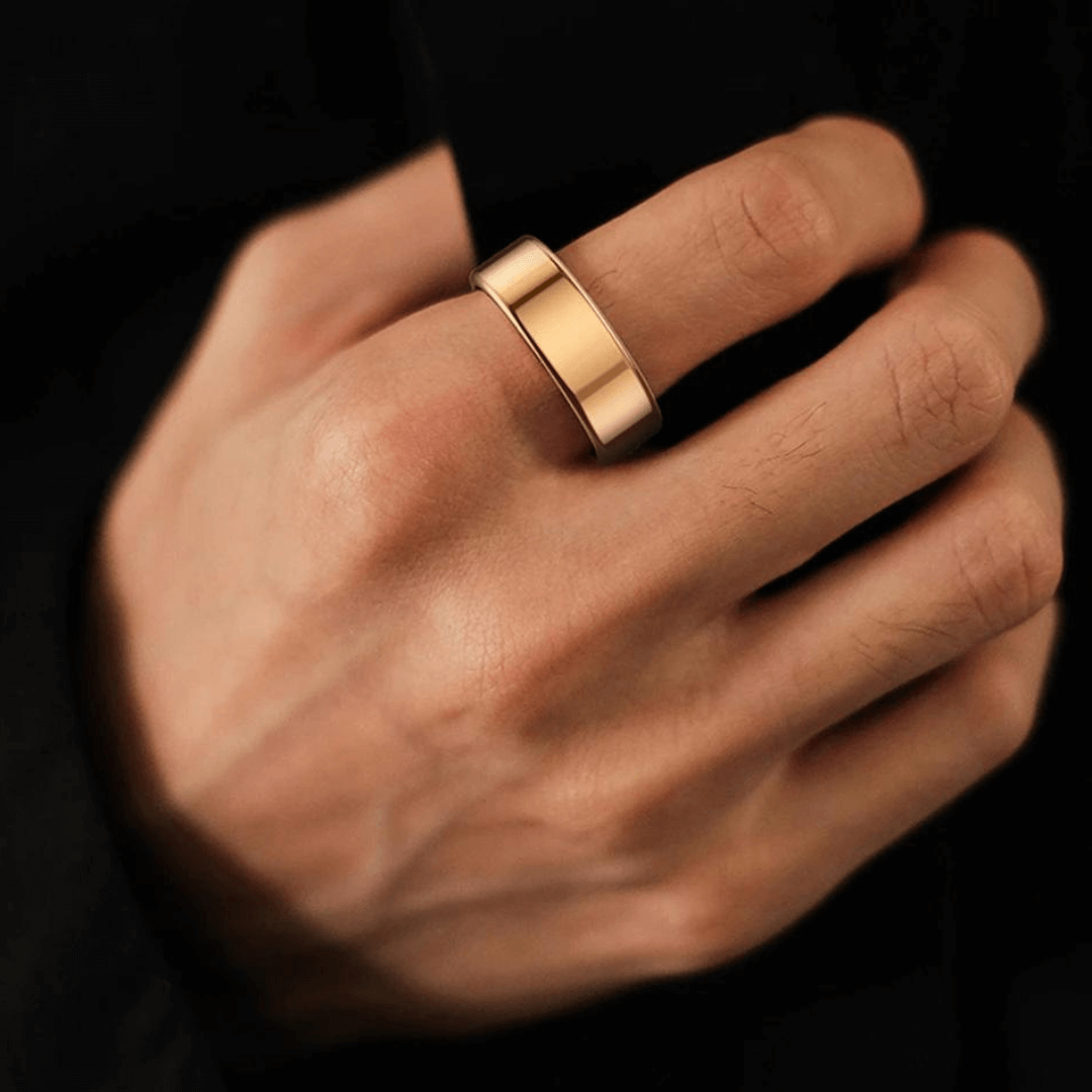 BowLift | VitaRing Titanium Health Tracker Ring